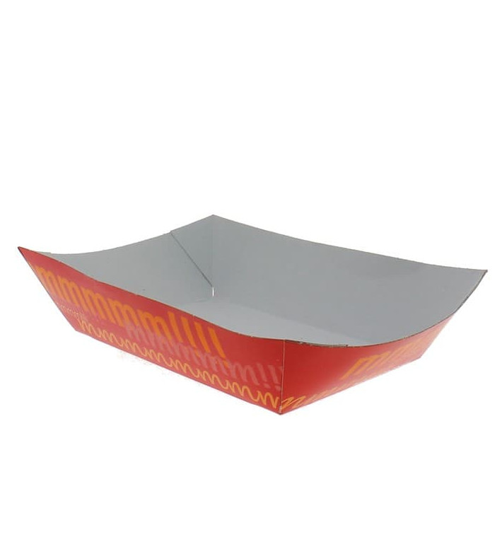 Pommesschale Pappe 300ml 11x7x3,5cm (25 Stück) Pommesschale Pappe 300ml 11x7x3,5cm (25 Stück)