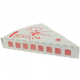 Schachtel für ein Pizzastück "Take Away" (25 Stück)