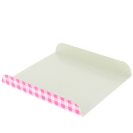 Pappschale pink für Waffeln 15x13x2 cm (100 Stück)