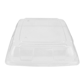 Plastikdeckel PET Transp. Tablett 31x31cm (5 Stück)