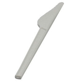 Messer Biologisch Abbaubar CPLA Weiß 165mm (50 Stück)