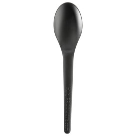 Bio Löffel kompostierbar CPLA Schwarz 15,0 cm (50 Stück)