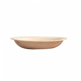 Oval Palmblattschale 9x6x1,5cm (50 Stück)