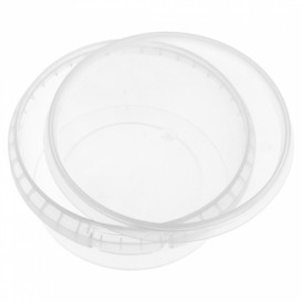 Verpackungsbecher aus Plastik mit Deckel 300ml Ø11,8 (374 Einh.)
