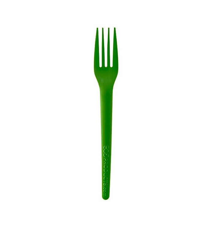 Bio Gabel kompostierbar CPLA Grün 17,0 cm (1.000 Stück) Bio Gabel kompostierbar CPLA Grün 17,0 cm (1.000 Stück)