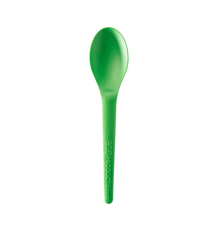 Bio Löffel kompostierbar CPLA Grün 15,0 cm (50 Stück) Bio Löffel kompostierbar CPLA Grün 15,0 cm (50 Stück)