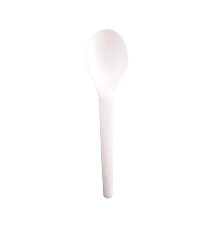 Bio Löffel kompostierbar CPLA Weiß 15,0 cm (1.000 Stück) Bio Löffel kompostierbar CPLA Weiß 15,0 cm (1.000 Stück)