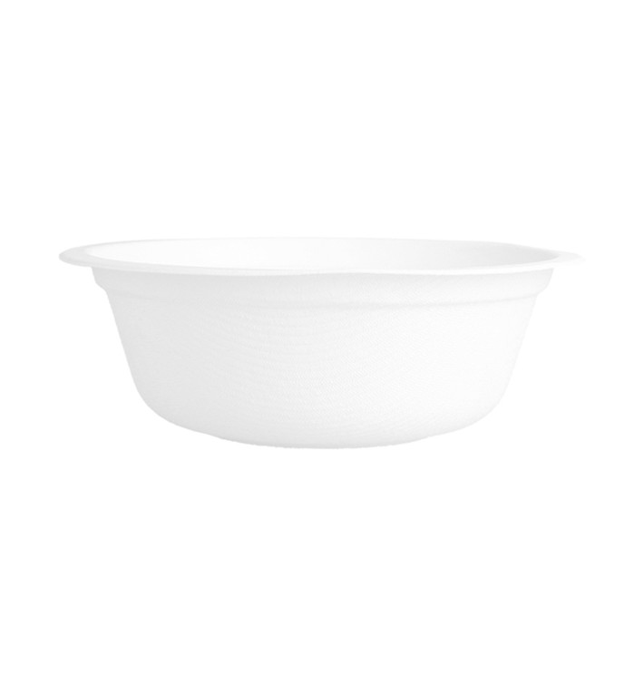 Schüssel Zuckerrohr Weiß 350ml (1.200 Stück) Schüssel Zuckerrohr Weiß 350ml (1.200 Stück)