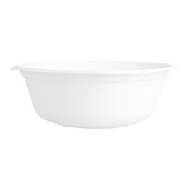 Schüssel Zuckerrohr Weiß 500ml (50 Stück)