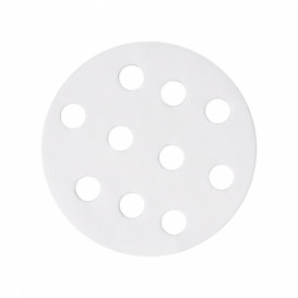 Wachpapier für Bambusdämpfer Weiss Ø8 cm (250 Stück)