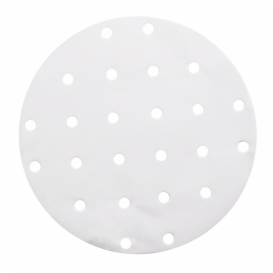 Wachpapier für Bambusdämpfer Weiss Ø20 cm (2000 Stück)