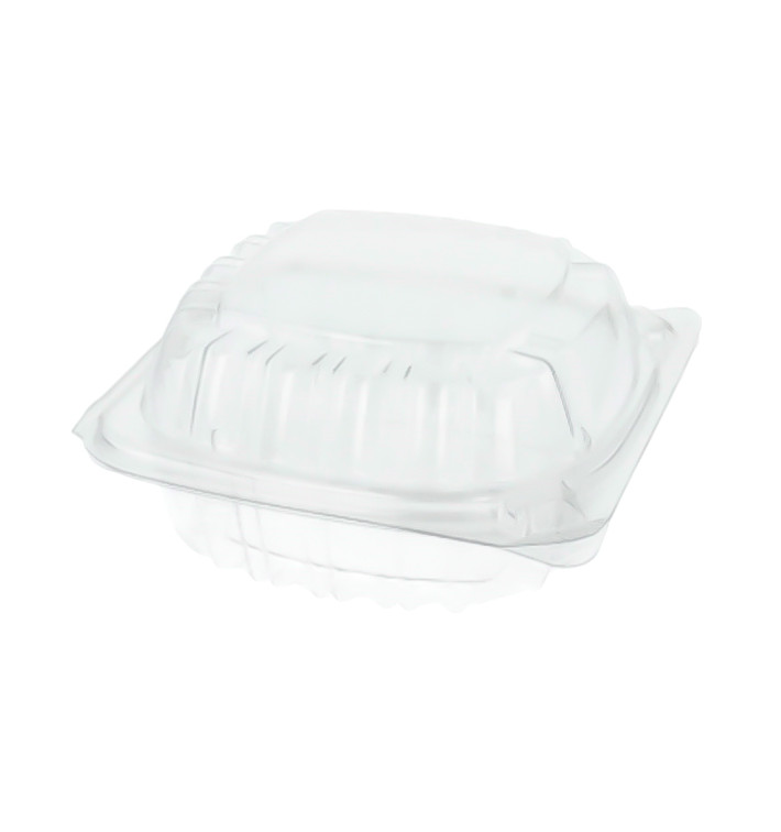 Plastikschale Klappdeckel OPS "Clear Seal" 120ml (500 Stück) Plastikschale Klappdeckel OPS "Clear Seal" 120ml (500 Stück)