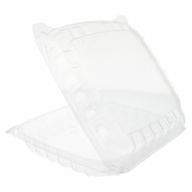 Plastikschale Klappdeckel OPS "Clear Seal" 220ml (250 Stück)