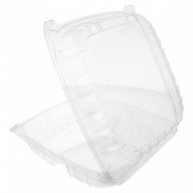 Plastikschale Klappdeckel OPS 3 C. "Clear Seal" 4070ml (200 Stück)