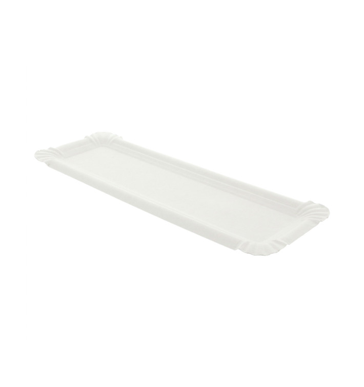 Pappschale rechteckig für Hot Dog 23x8cm (250 Stück) Pappschale rechteckig für Hot Dog 23x8cm (250 Stück)