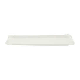 Pappschale rechteckig für Hot Dog 23x8cm (250 Stück)