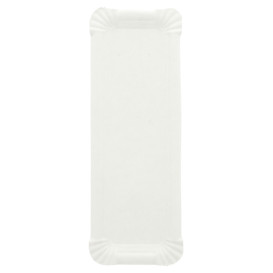 Pappschale rechteckig für Hot Dog 23x8cm (250 Stück)