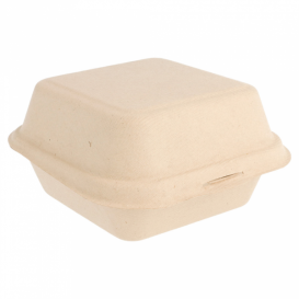 Burger-Box Zuckerrohr 152x152x84mm (600 Stück)
