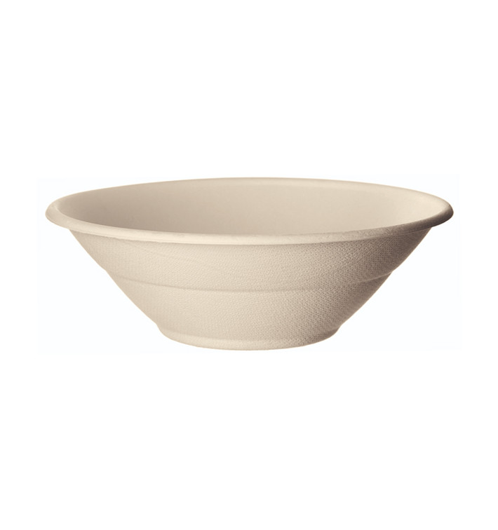 Schüssel Zuckerrohr Bagasse Noodle 940ml (400 Stück) Schüssel Zuckerrohr Bagasse Noodle 940ml (400 Stück)