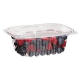 Plastickschale Kompostierbar PLA mit Deckel 355ml (100 Stück)
