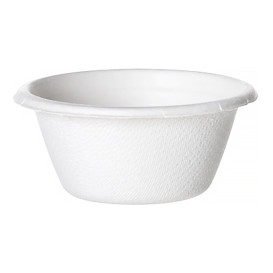 Soβenbecher aus Zuckerrohr Bagasse Weiß 60ml (2500 Stück)