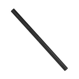Trinkhalme Starr Einzeln Natürlich Verpackt im Kraft Ø6mm 21cm (250 Stück)