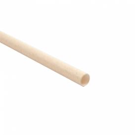 Trinkhalme aus Paper Kraft Eigestränk Ø8mm 21cm (250 Stück)