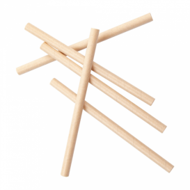 Trinkhalme aus Paper Kraft Eisgetränk Ø8mm 14cm (6000 Stück)