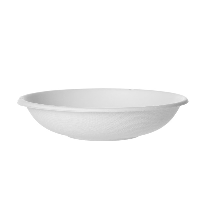 Schüssel Zuckerrohr Bagasse Weiß 355ml (50 Stück) Schüssel Zuckerrohr Bagasse Weiß 355ml (50 Stück)