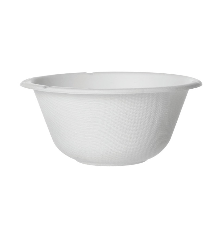 Schüssel Zuckerrohr Bagasse Weiß 235ml (50 Stück) Schüssel Zuckerrohr Bagasse Weiß 235ml (50 Stück)