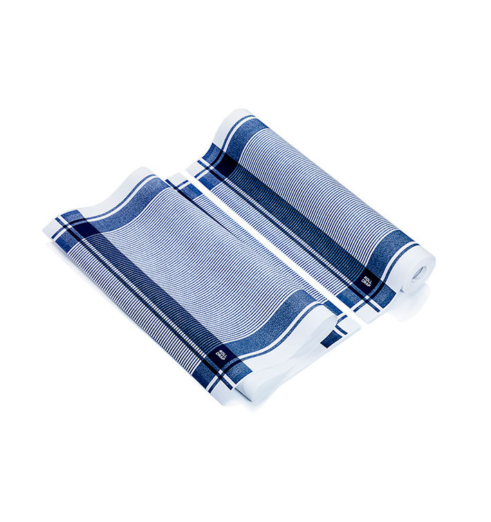 Küchenhandtuch Vintage Blau 40x64 cm P40cm (200 Stück) Küchenhandtuch Vintage Blau 40x64 cm P40cm (200 Stück)