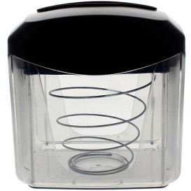 Serviettenspender ABS Schwarz 15,5x13,5x15,0cm (20 Stück)