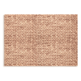 Tischsets Wiederverwendbar "Day Drap" Schwarz 32x45cm (12 Stück)