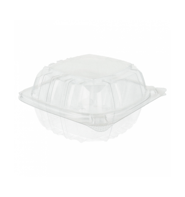 Plastikschale Klappdeckel OPS "Clear Seal" 167ml (500 Stück) Plastikschale Klappdeckel OPS "Clear Seal" 167ml (500 Stück)