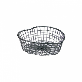 StahlKorb Herz Schwarz 280x270x90mm (6 Stück)