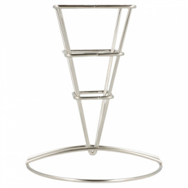 Pommestütenhalter aus Stahl 64x133mm (12 Stück)