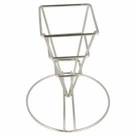 Pommestütenhalter aus Stahl 64x133mm (12 Stück)
