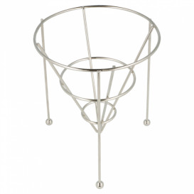 Pommestütenhalter aus Stahl Stapelbar Ø127x152mm (12 Stück)