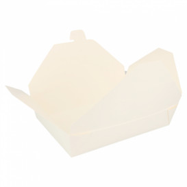 SnackBox Amerikanisch To Go Weiß 197x140x46mm (200 Stück)