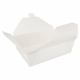 SnackBox Amerikanisch To Go Weiß 197x140x64mm (50 Stück)