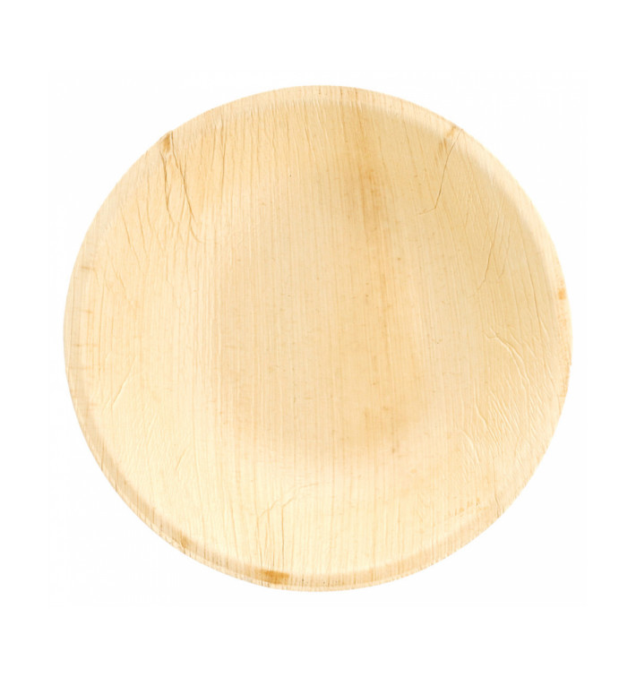Palmblattschale rund 18x3,5cm (25 Stück) Palmblattschale rund 18x3,5cm (25 Stück)