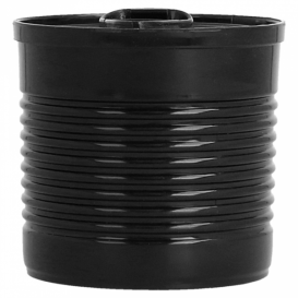 Konservendose Plastik Schwarz PS 110ml Ø6x5,7cm (25 Stück)