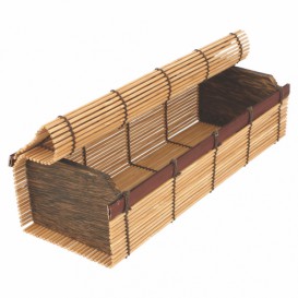 Schachtel aus Bambus für Sushi 23x8x6cm (1 Einh.)