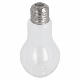 Glühbirnen-Flasche Transparent PET 100ml (250 Stück)