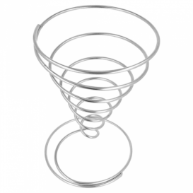 Pommestütenhalter aus Stahl Ø105x155mm (1 Stück)
