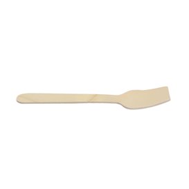 Kleiner Holzlöffel für Dessert 95mm (100 Stück)
