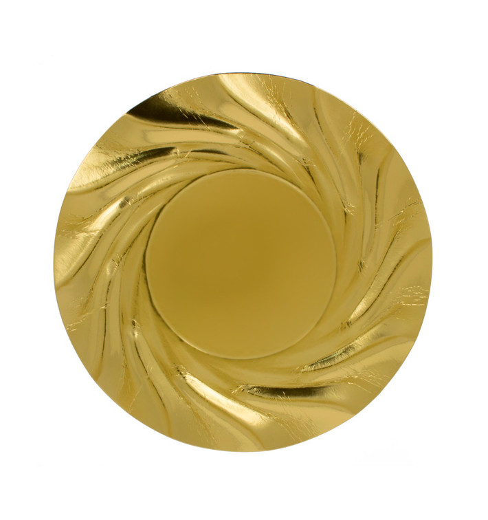 Pappteller Rund Golden Acuario 350 mm (100 Stück) Pappteller Rund Golden Acuario 350 mm (100 Stück)