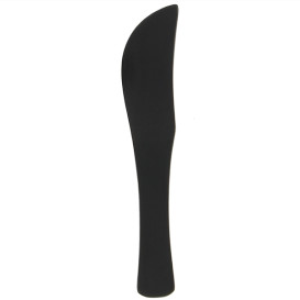Messer aus Bambus Schwarz 9cm (500 Einh.)