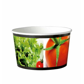 Ensaladera de carton 11x10x5,5cm 400cc (500Uds)