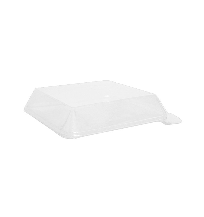 Plastikdeckel PET Transparent 14,1x14,1cm (100 Stück) Plastikdeckel PET Transparent 14,1x14,1cm (100 Stück)